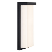 Eurolux Lone Long Outdoor Wall Light Black LED 20w-O672