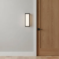 Eurolux Lone Long Outdoor Wall Light Black LED 20w-O672