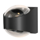 Eurolux Glow Outdoor Wall Light Black LED 12w-0674