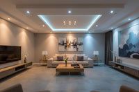7W GU10 Warm White Dimmable Downlight Globe-3000K.