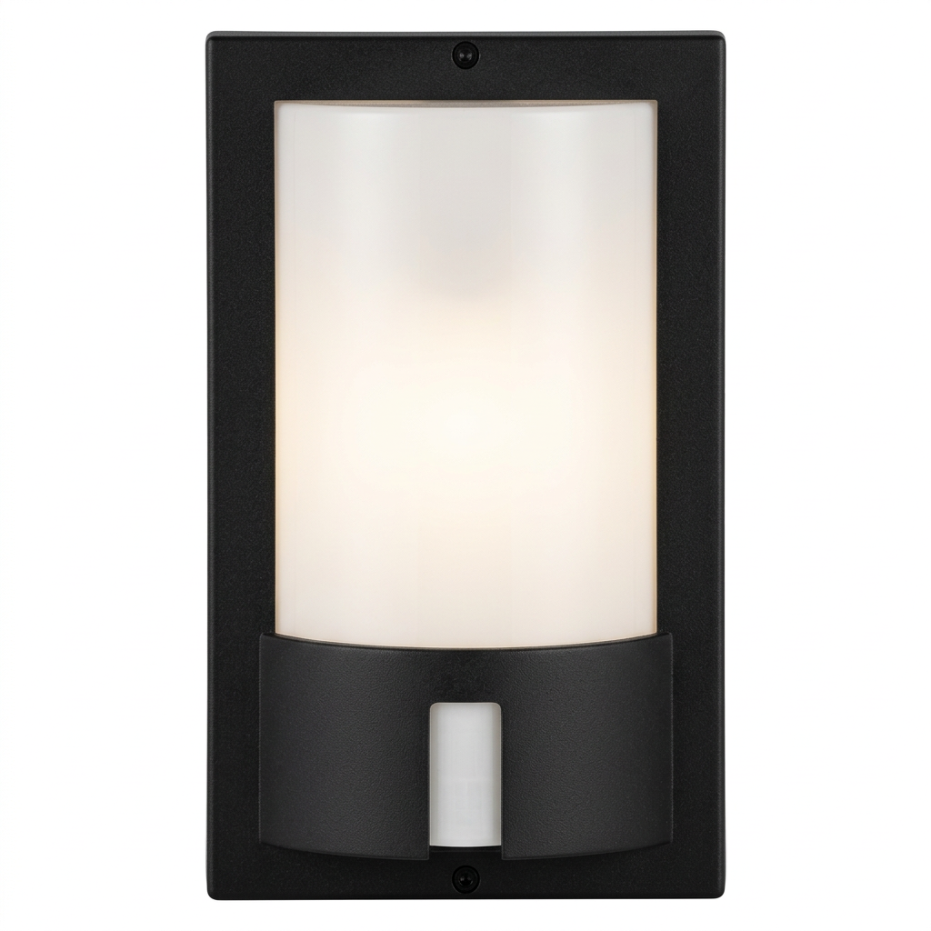 Brightstar-BH061 BLACK IP44 Outdoor Wall Light.