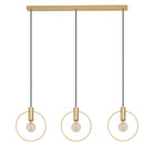 Manizales 3 LT Pendant Brushed Brass-P1347