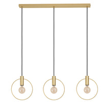 Manizales 3 LT Pendant Brushed Brass-P1347