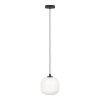 Eurolux Mantunalle 1LT Pendant Black/White-P1349