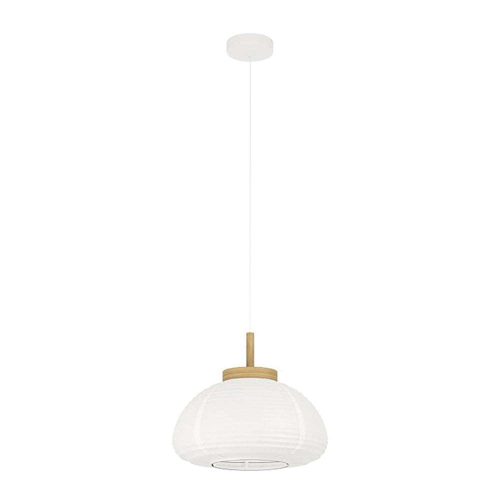 Eurolux Summerhill 1 LT Pendant White/Wood-P1354