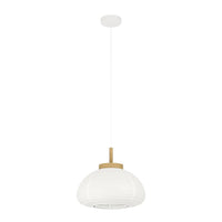 Eurolux Summerhill 1 LT Pendant White/Wood-P1354