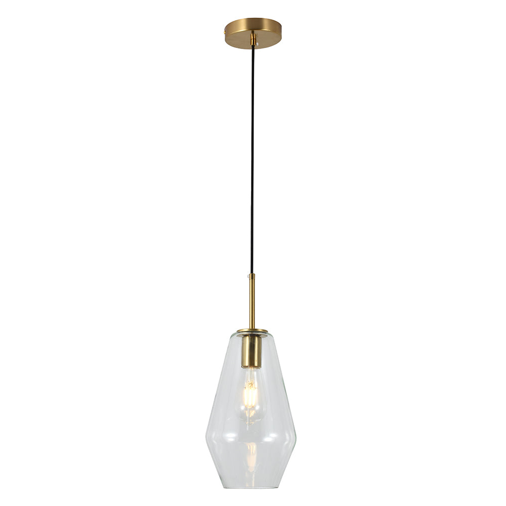 Eurolux Vetra 1 Pendant Gold E27 1x40w-P1362