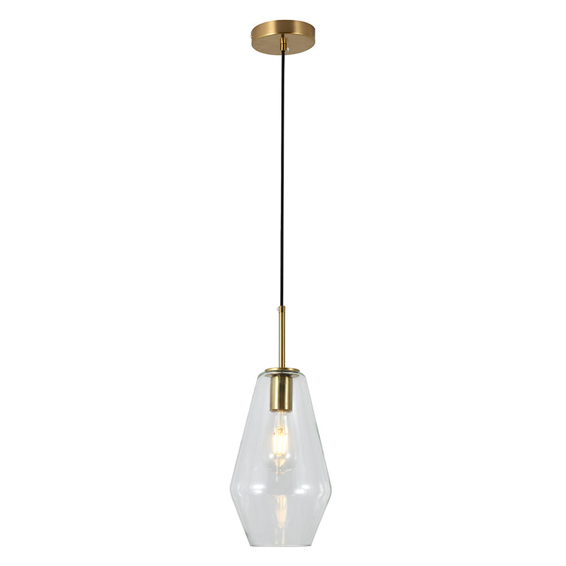 Eurolux Vetra 1 Pendant Gold E27 1x40w-P1362