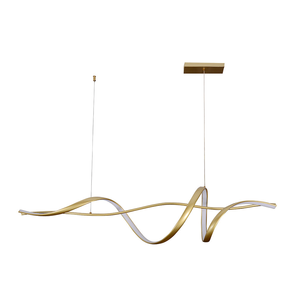 Eurolux Drift Pendant Gold LED 32w 3000K-P1364