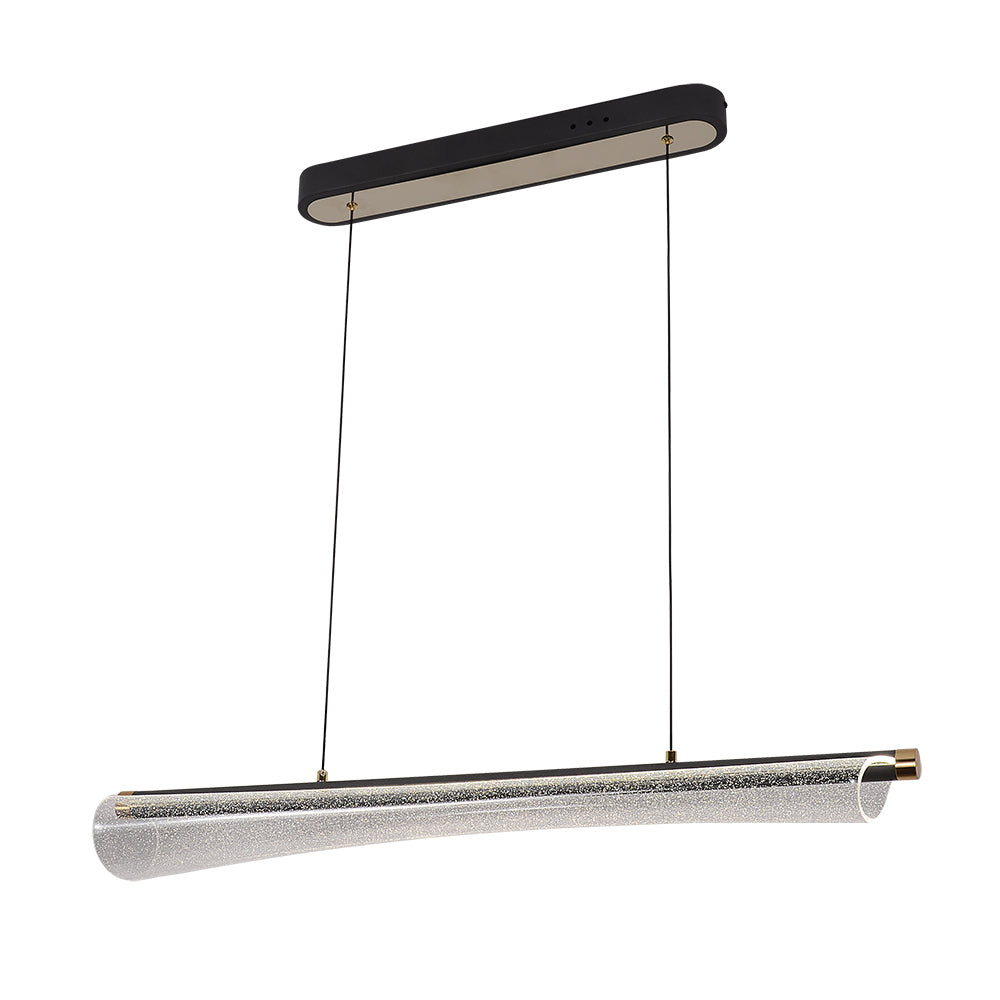 Eurolux Flare Pendant Black LED 30w 3000K-P1365