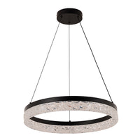 Eurolux Glint Pendant Black LED 30w 3000K-P1366