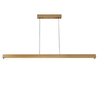 Eurolux Ona Pendant White Ash Wood LED 18w 4000K-P1376