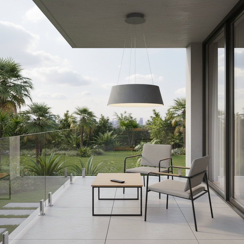 PENDANT LIGHT-PEN025 GREY