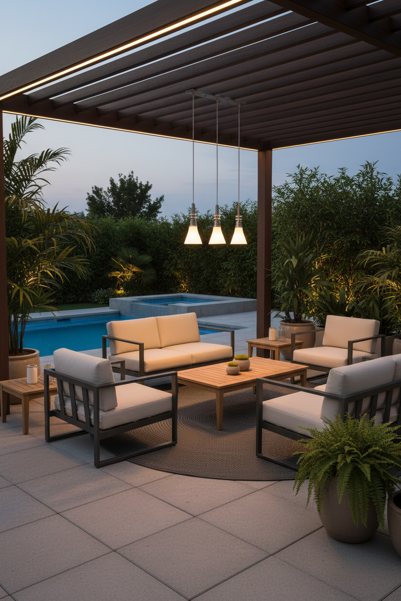 PENDANT LIGHT-PEN077/3 SATIN