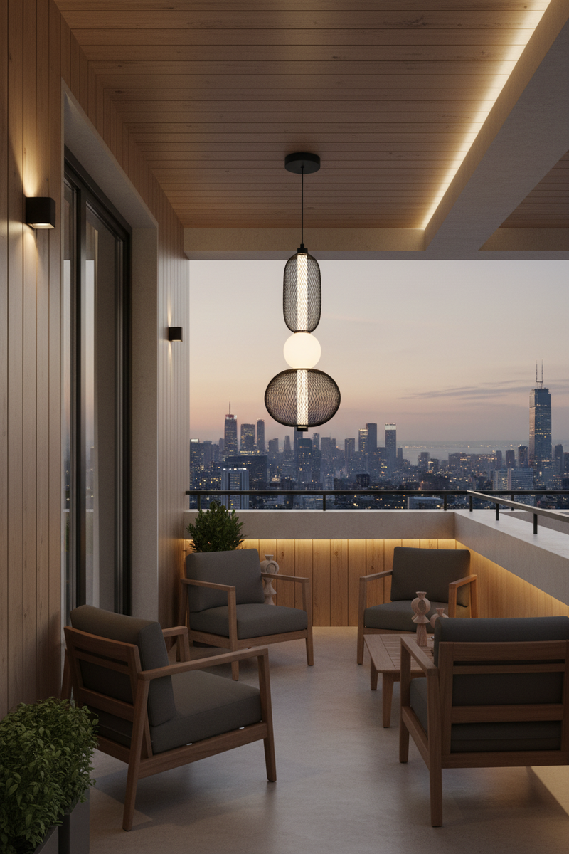 PENDANT LIGHT-PEN149 SAND BLACK