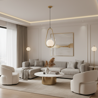 PENDANT LIGHT-PEN152 BRASS