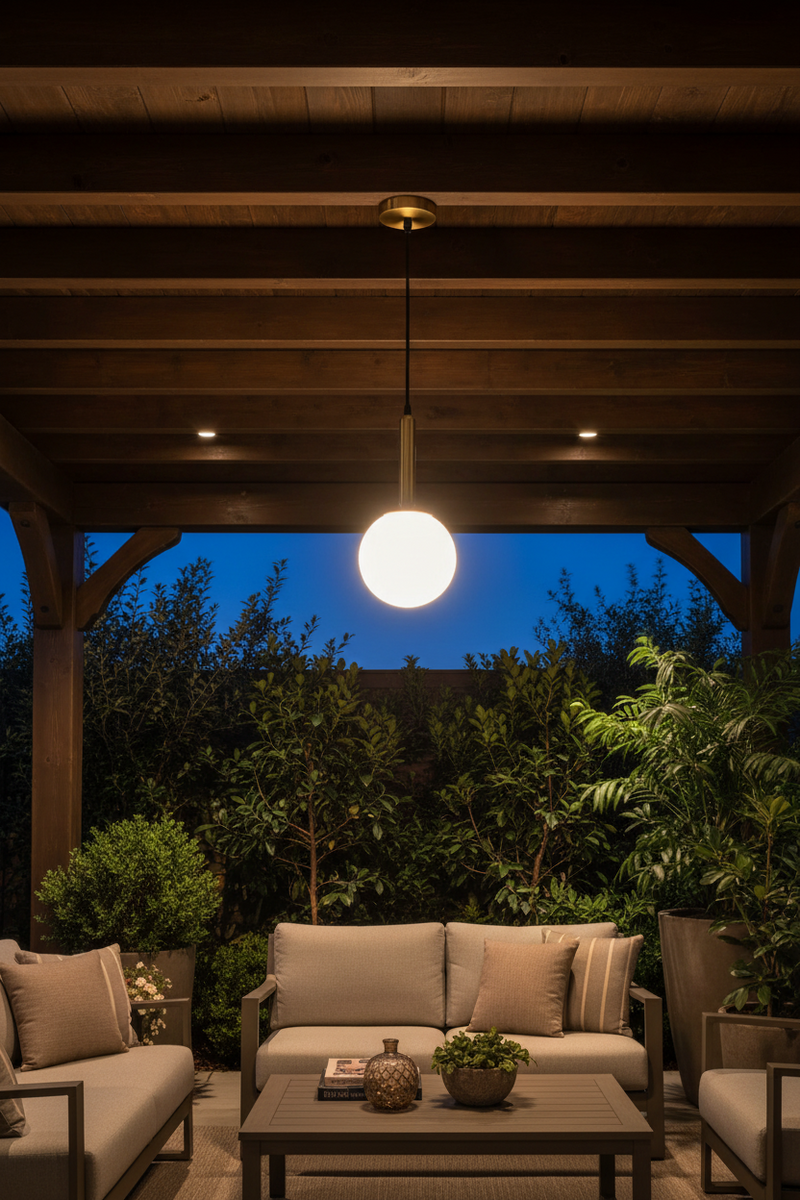 PENDANT LIGHT-PEN154 BRASS