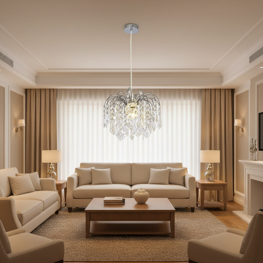 PENDANT LIGHT-PEN195/1 CHROME