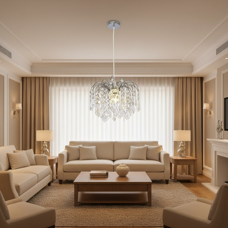 PENDANT LIGHT-PEN195/1 CHROME