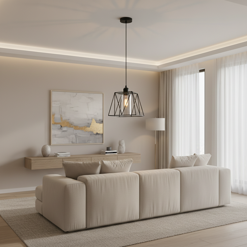 PENDANT LIGHT-PEN201 BLACK