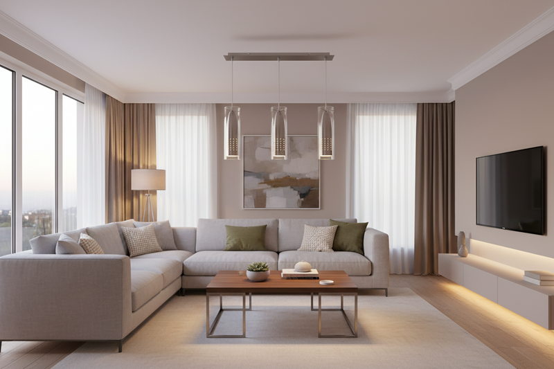PENDANT LIGHT-PEN2299/3 SATIN