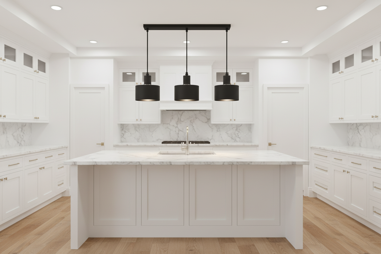 PENDANT LIGHT-PEN246/3 BLACK