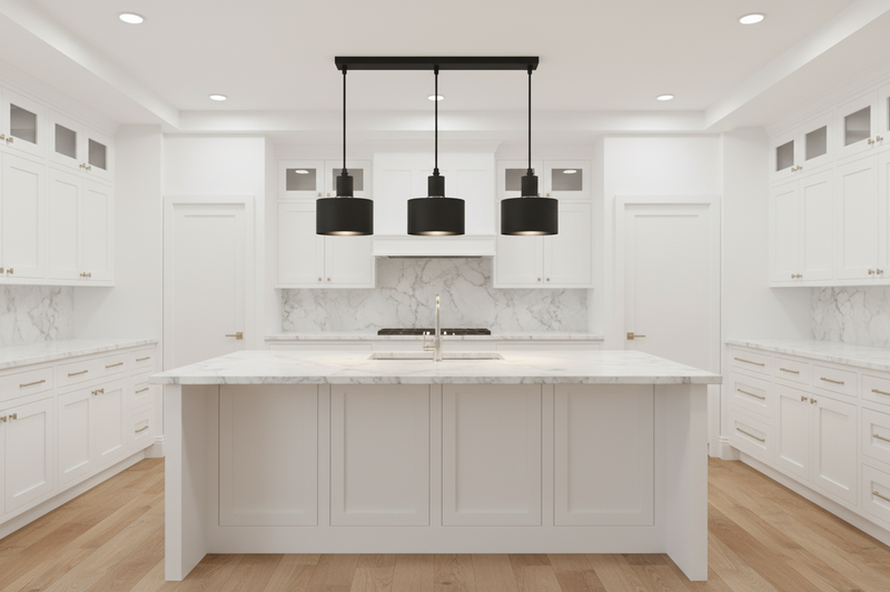 PENDANT LIGHT-PEN246/3 BLACK