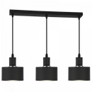 PENDANT LIGHT-PEN246/3 BLACK