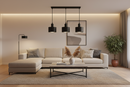 PENDANT LIGHT-PEN246/3 BLACK