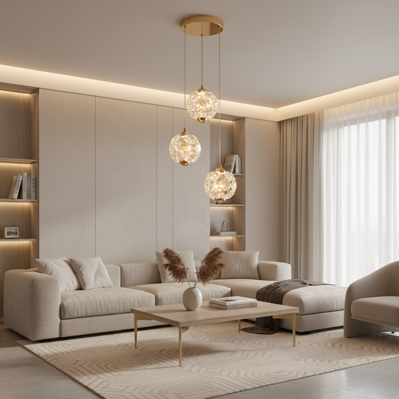 PENDANT LIGHT-PEN257 GOLD