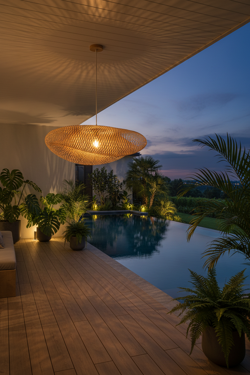PENDANT LIGHT-PEN260 NATURAL