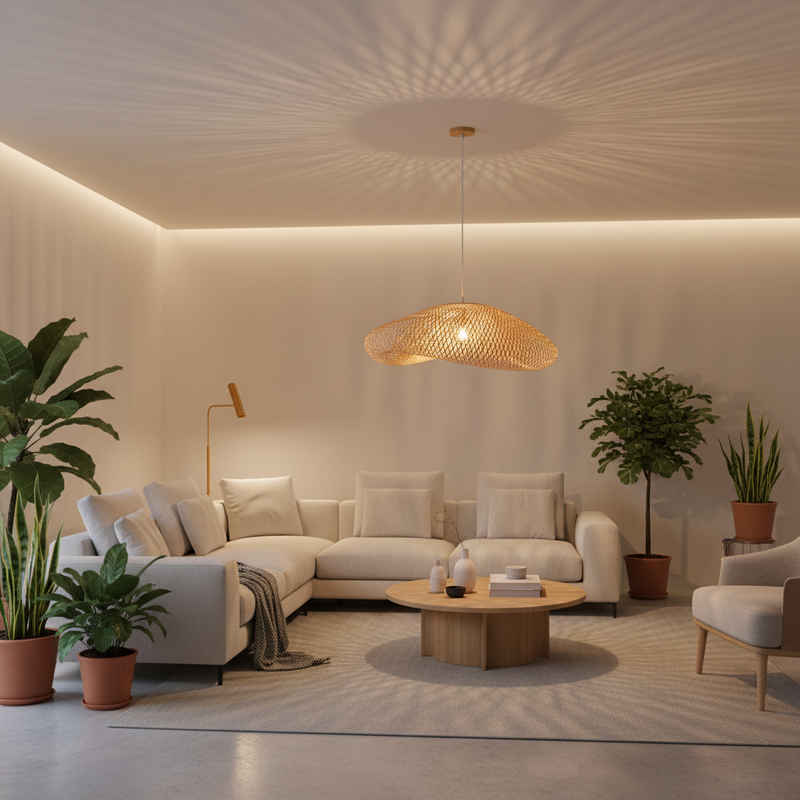 PENDANT LIGHT-PEN260 NATURAL