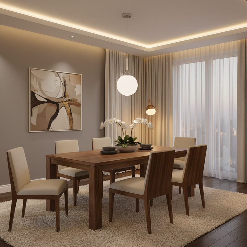 PENDANT LIGHT-PEN248/1 CHROME