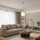 PENDANT LIGHT-PEN248/1 CHROME