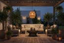 PENDANT LIGHT-PEN301 BK/RATTAN