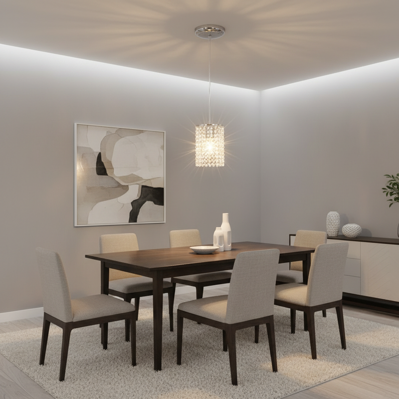 PENDANT LIGHT-PEN433/1 CHROME
