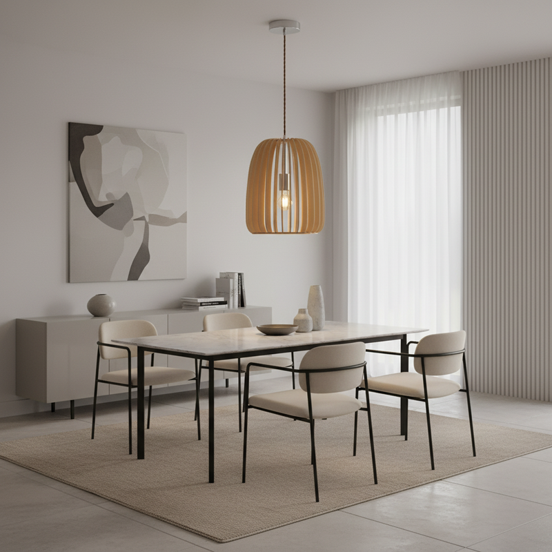 PENDANT LIGHT-PEN445 WOOD