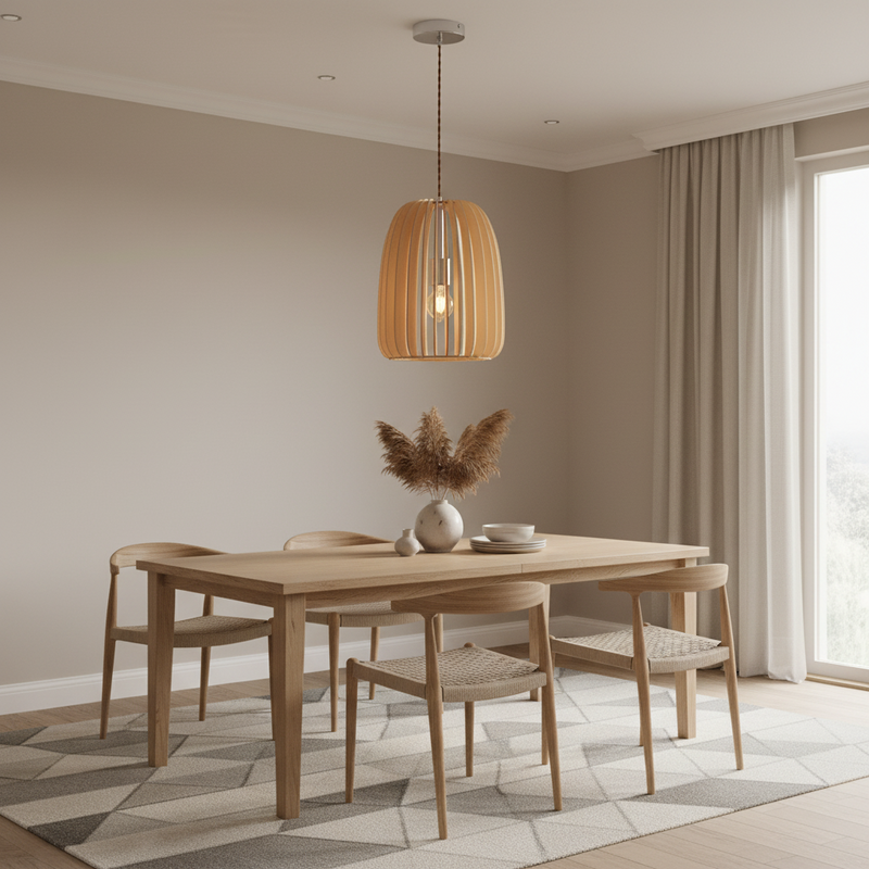 PENDANT LIGHT-PEN445 WOOD