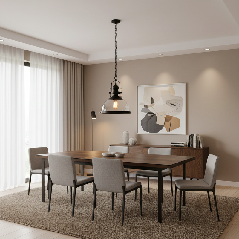 PENDANT LIGHT-PEN448 BLACK