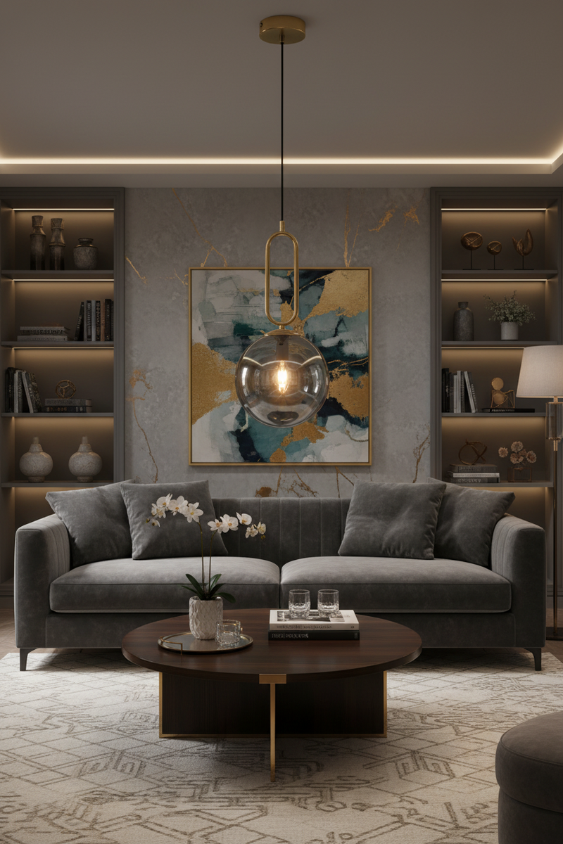 PENDANT LIGHT-PEN463 GD/SM