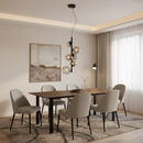 PENDANT LIGHT-PEN470/6 MATT BLACK