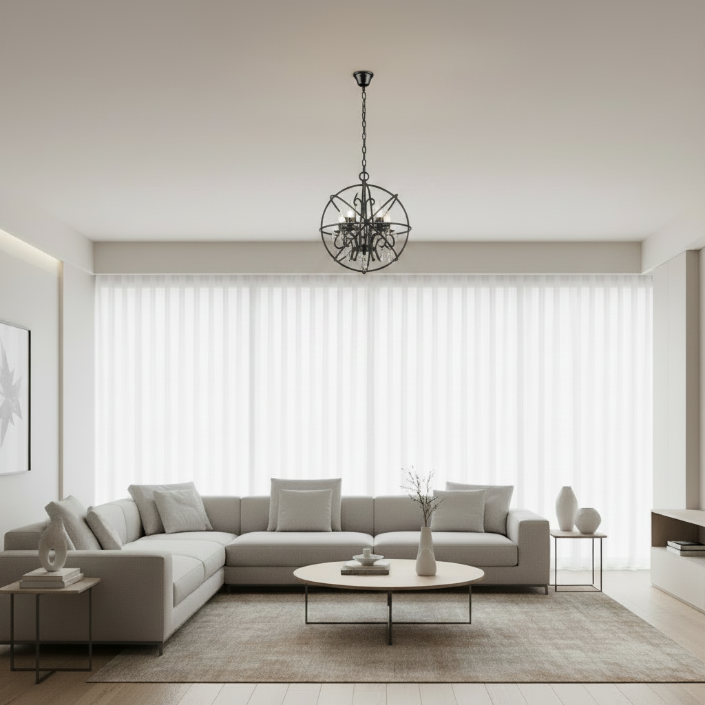 PENDANT LIGHT-PEN529/5 BLACK