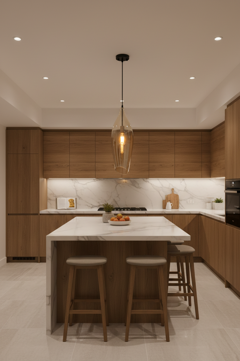 PENDANT LIGHT-PEN572/1 GLASS