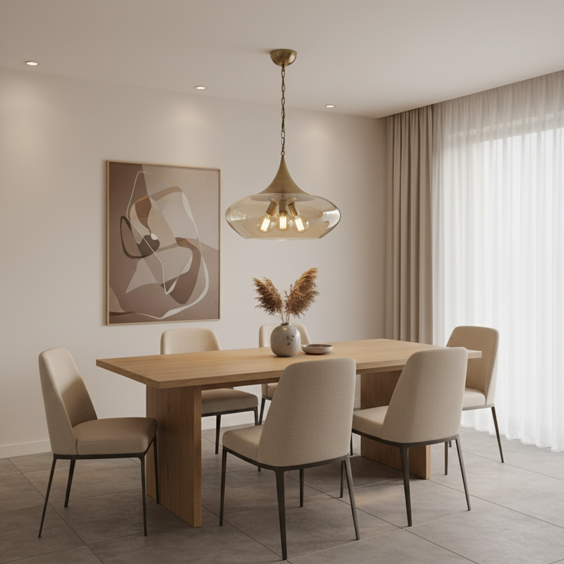 PENDANT LIGHT-PEN603 COGNAC