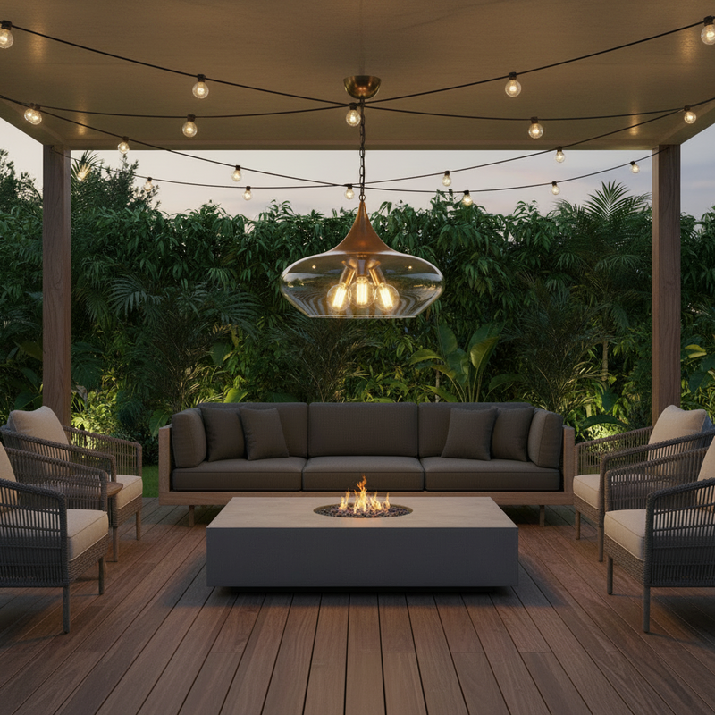 PENDANT LIGHT-PEN603 COGNAC