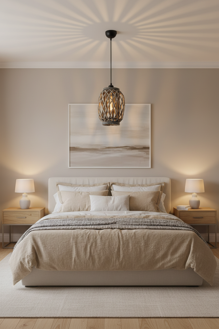 PENDANT LIGHT-PEN641 RATTAN