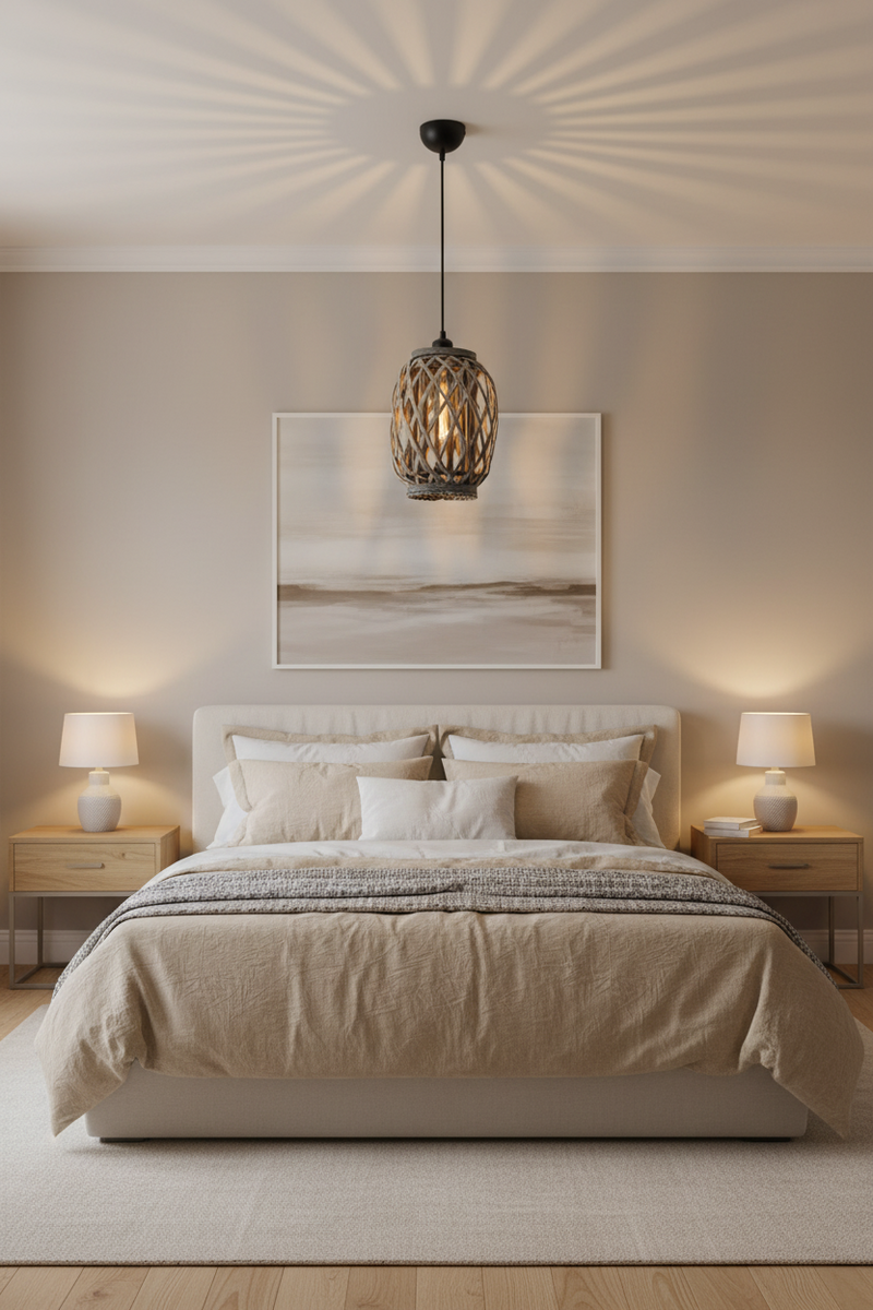 PENDANT LIGHT-PEN641 RATTAN