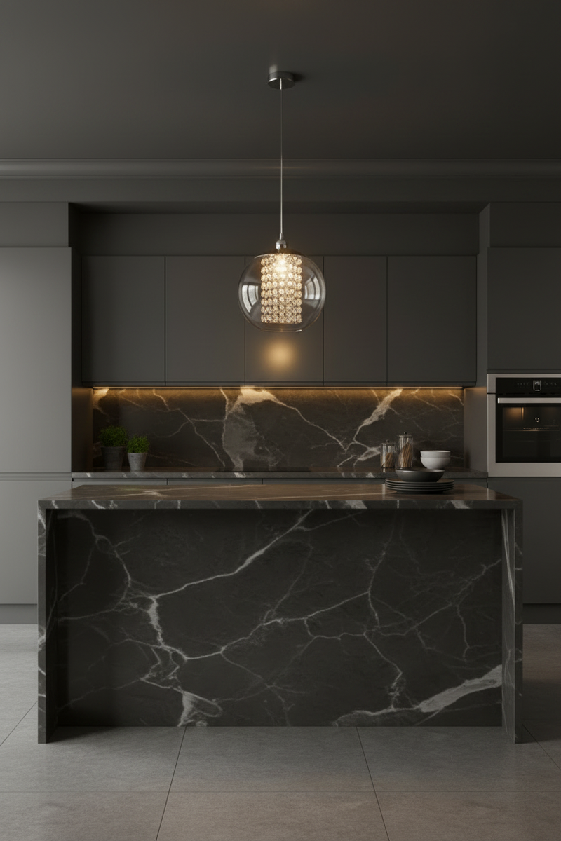 PENDANT LIGHT-PEN679/1 CHROME