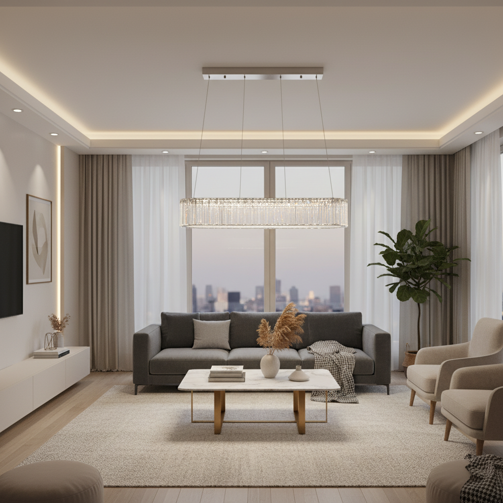 PENDANT LIGHT-PEN691 CRYSTAL