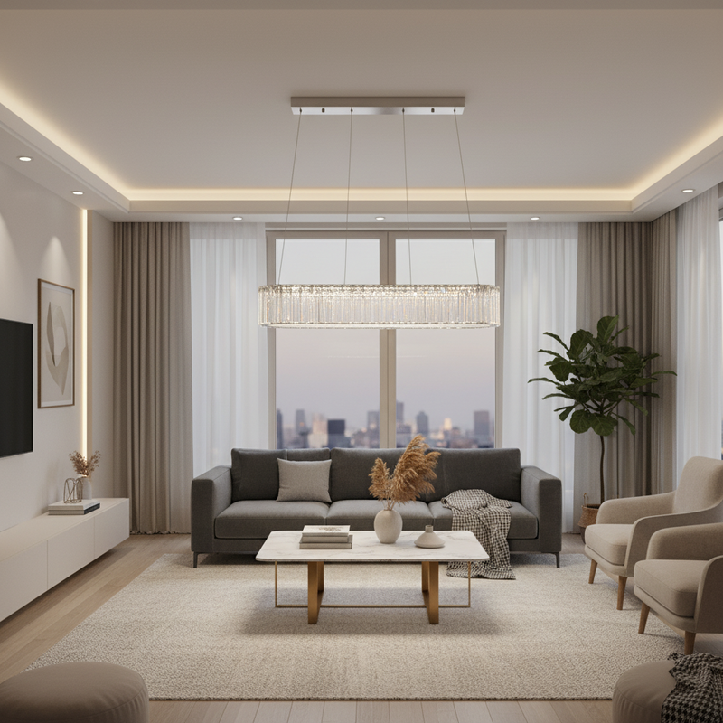 PENDANT LIGHT-PEN691 CRYSTAL